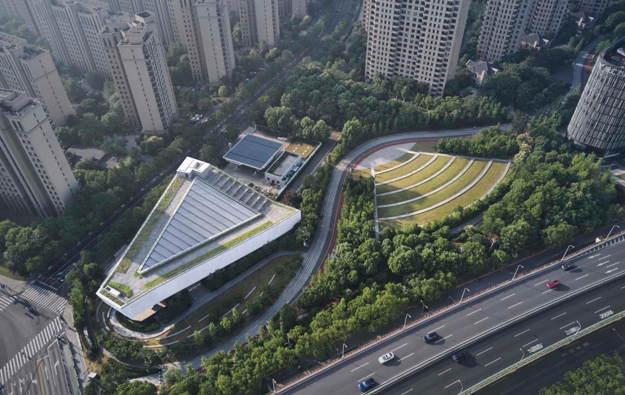 BIM建筑|绿谷艺术中心 / 山水秀建筑事务所