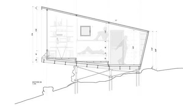 BIM建筑|BCW建筑工作室在阿尔卑斯山设计旅行者小屋