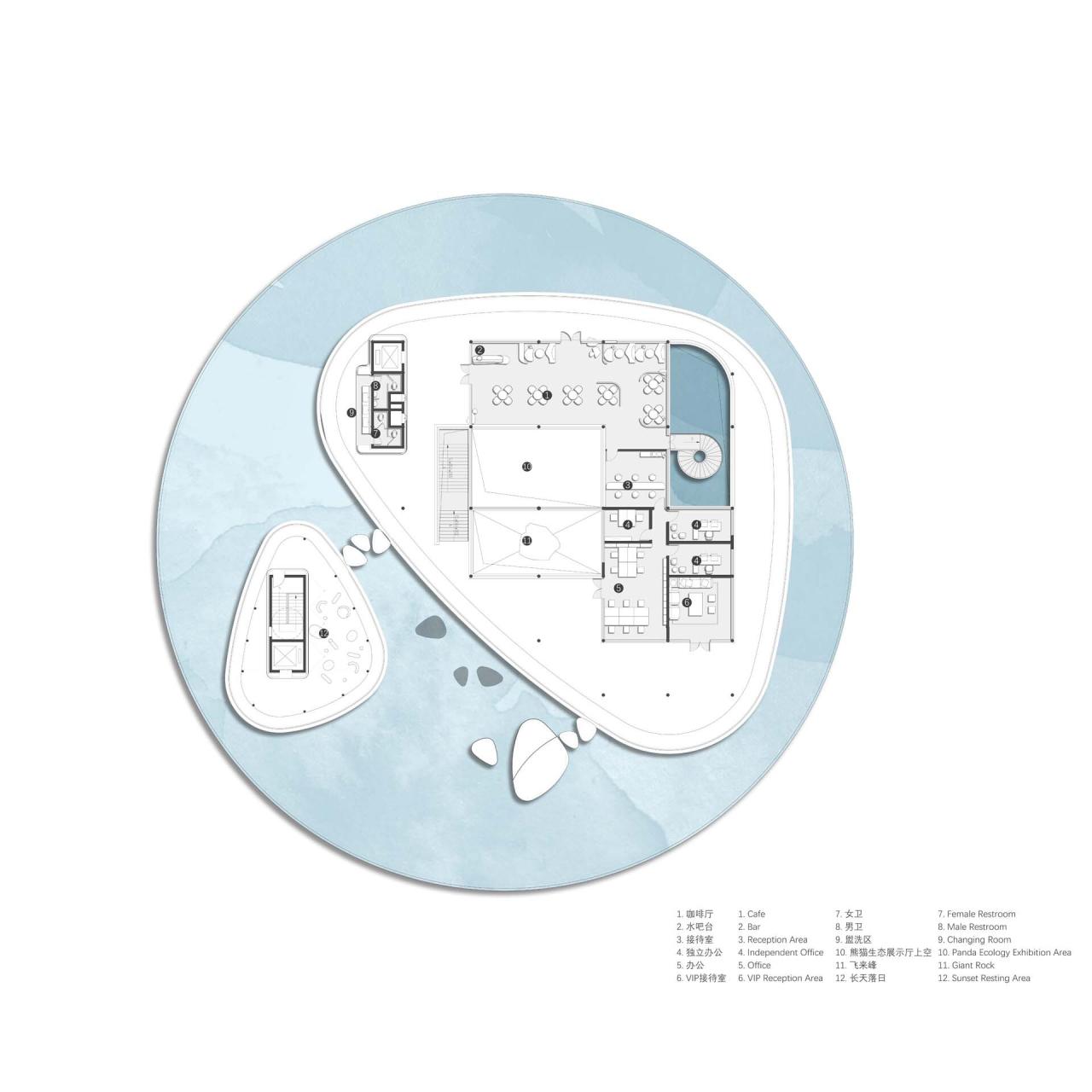 BIM建筑|卧云台 / 小隐建筑