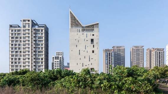 BIM建筑|贝赫特-邦齐奥-林工作室设计混凝土塔楼教堂