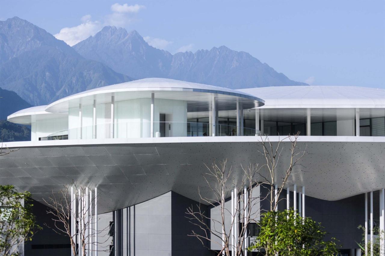 BIM建筑|卧云台 / 小隐建筑