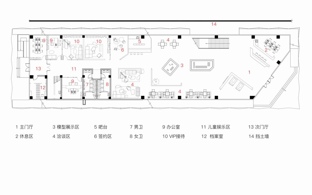 BIM建筑|漂浮的盒子：株洲汽博园营销中心 / 罗劲工作室