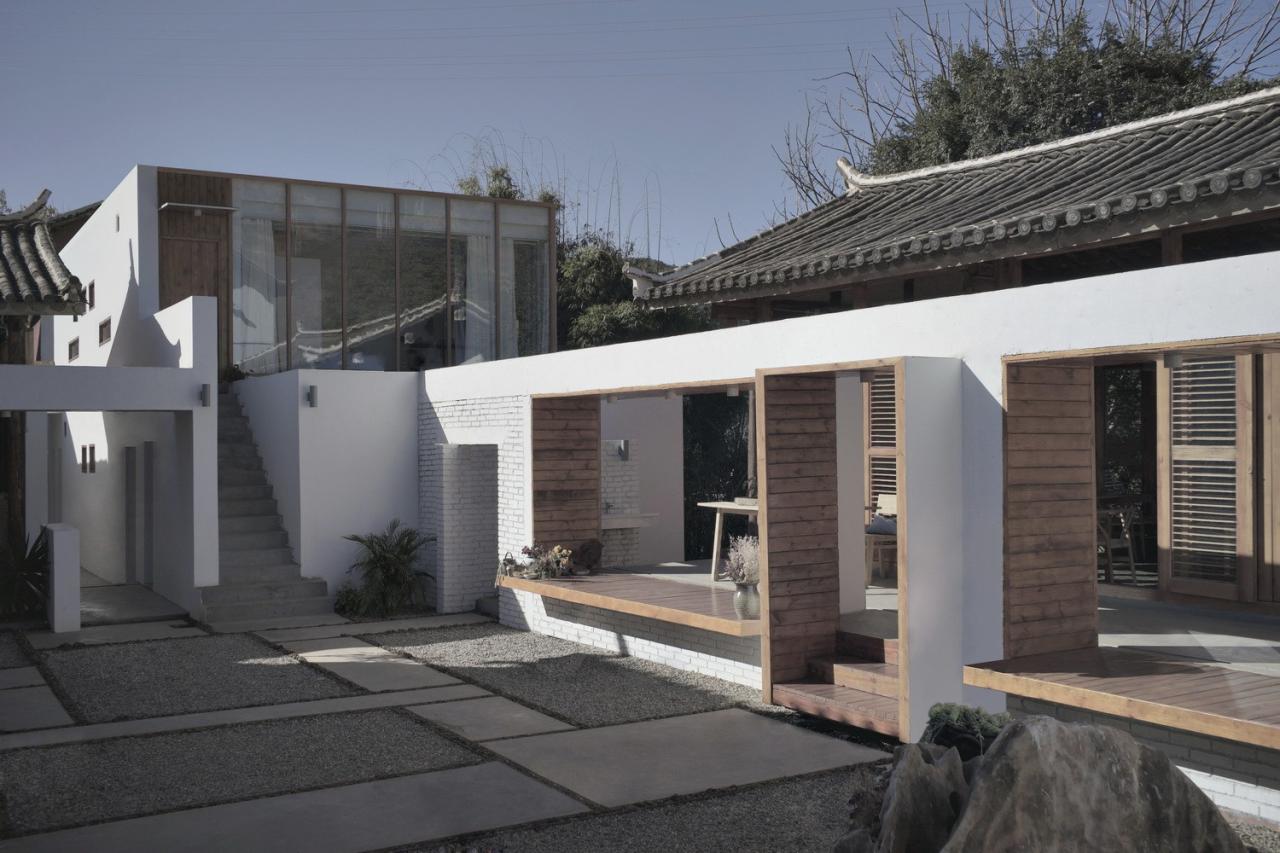 BIM建筑|建造：立足于现实-村里的隐山岚 / 合造社