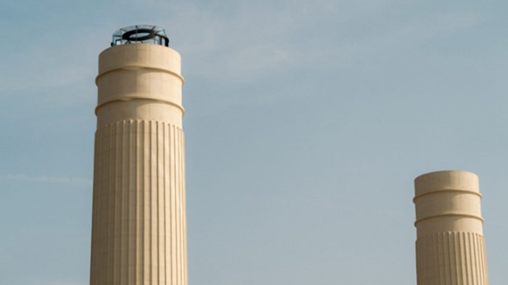 BIM建筑|巴特西电站在“世界最著名烟囱”内推出玻璃电梯