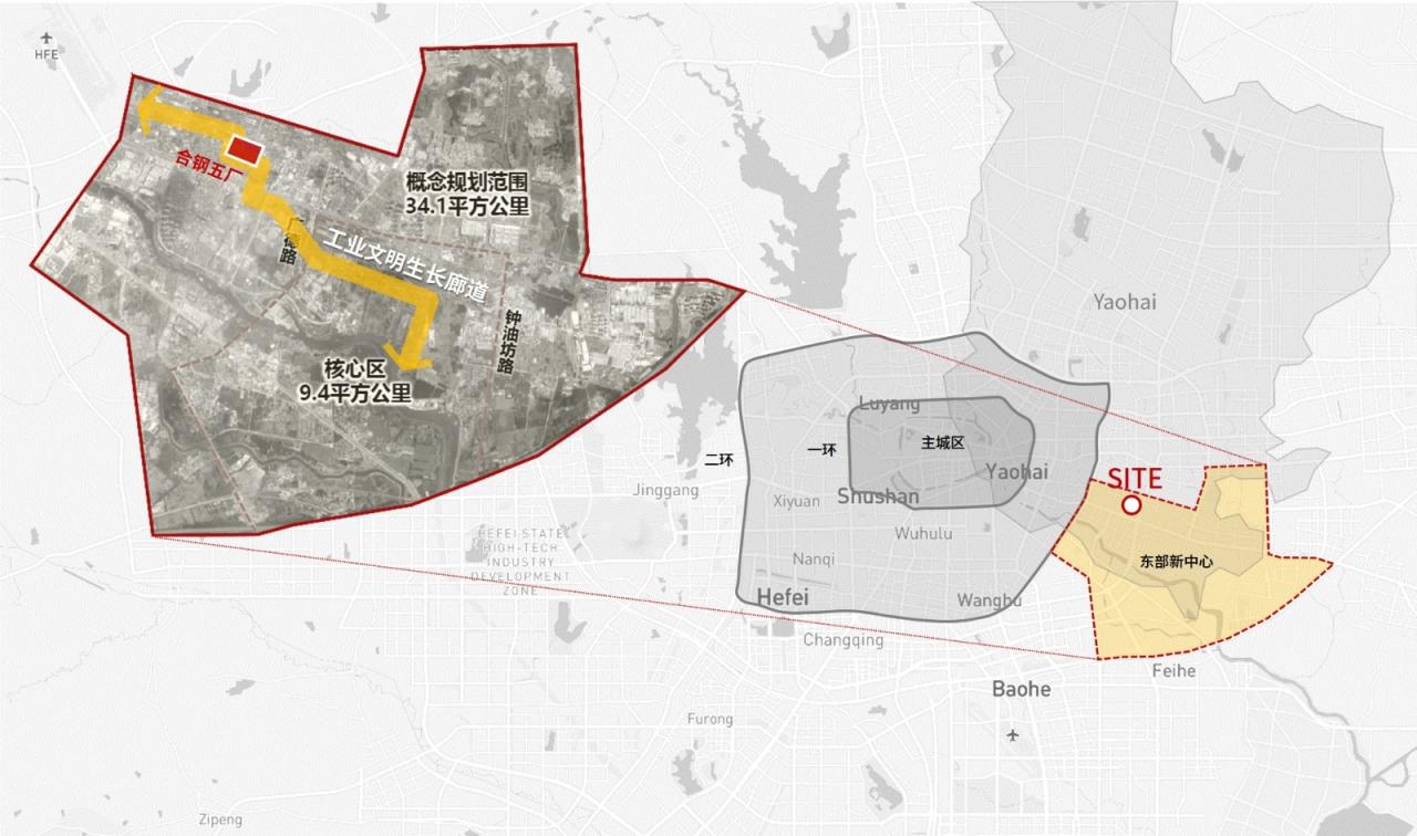 BIM建筑|工业遗存的保护与活用：宝地合肥钢铁五厂改造项目 / UA尤安设计