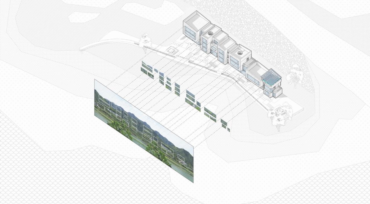 BIM建筑|岐院：山川 · 素屋 · 窗，千岛湖 / 平介设计