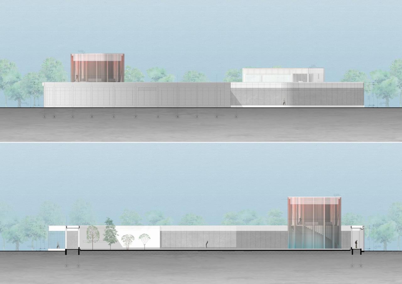 BIM建筑|独白美术馆 / Wutopia Lab