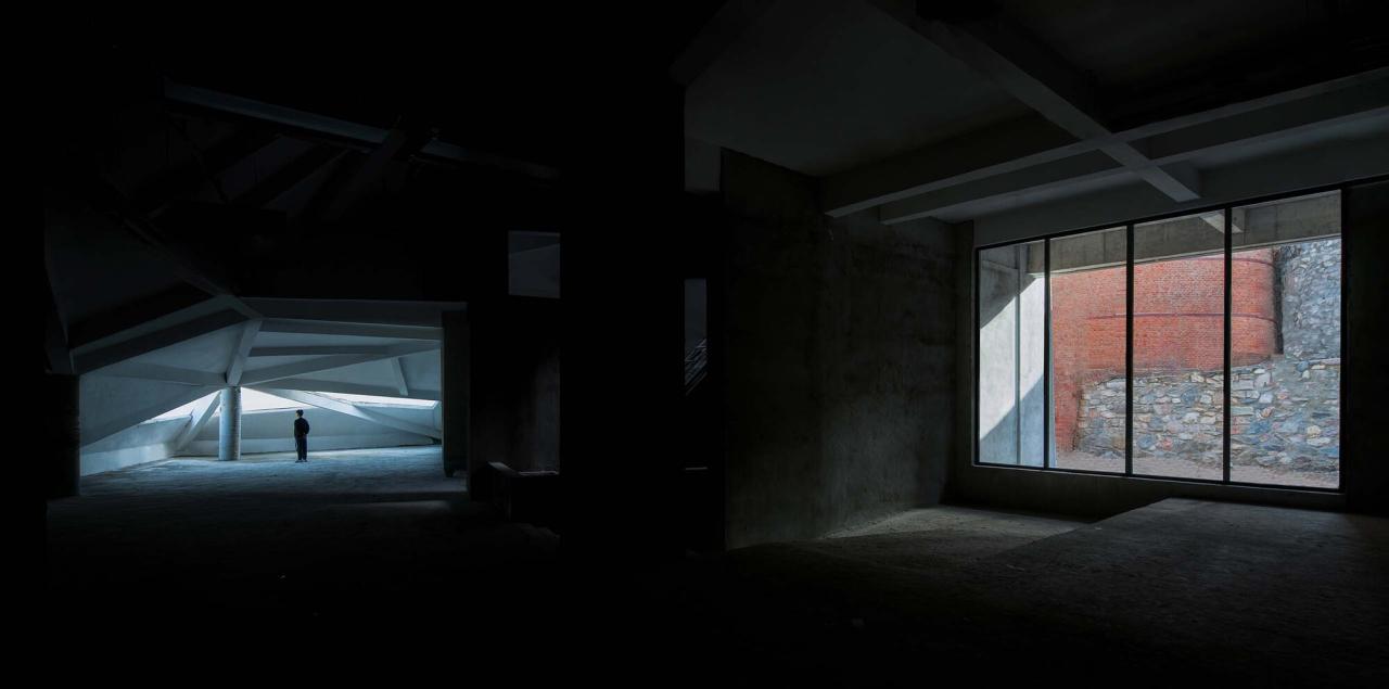 BIM建筑|濮公山地质（石灰矿）博物馆 / 华中科技大学建筑与城市规划学院李保峰教授工作室