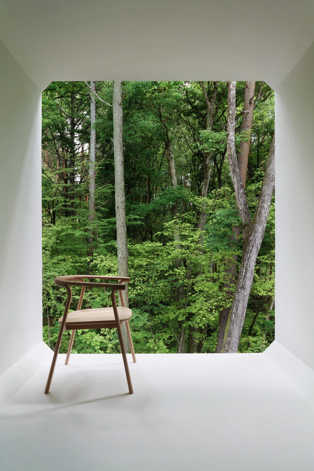 BIM建筑|日本长野极简酒店 Culvert，预制混凝土隧道 / nendo