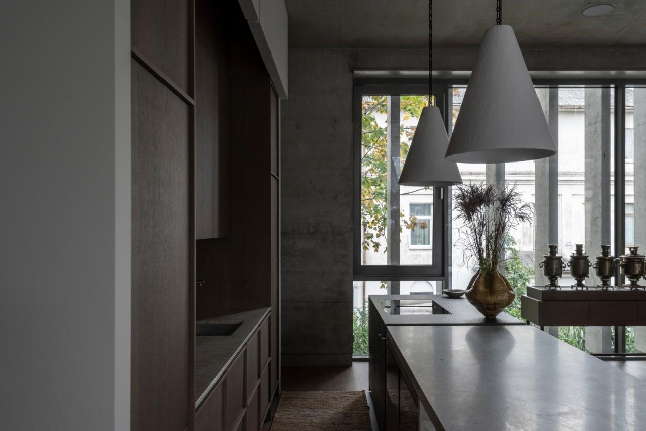 BIM建筑|现代主义混凝土住宅，考纳斯之家 / Architectural Bureau G.Natkevicius & Partners