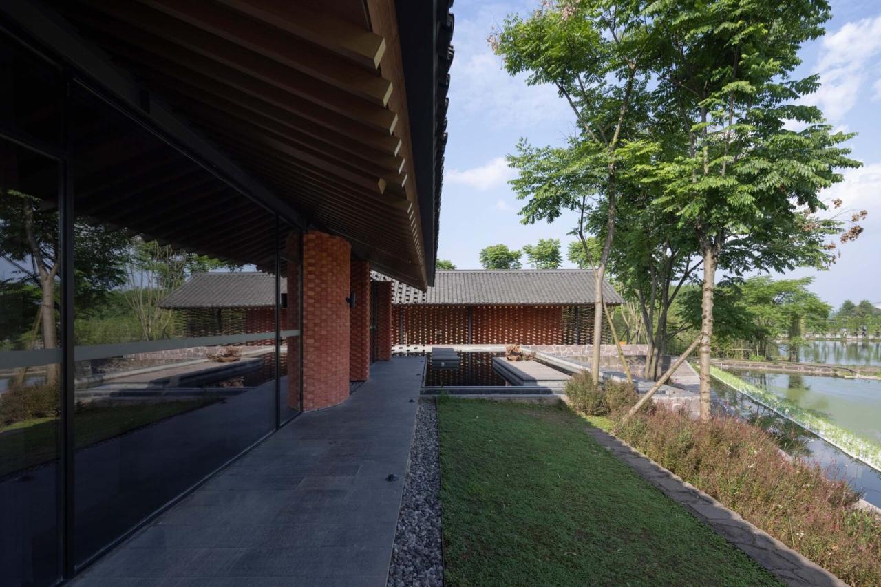 BIM建筑|山水柴院 / 米思建筑