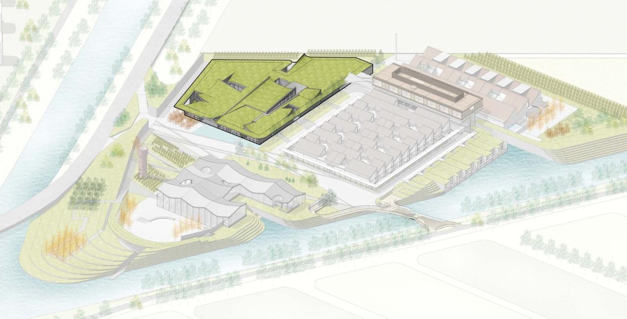 BIM建筑|光明东滩源会议中心 / 同济原作设计工作室