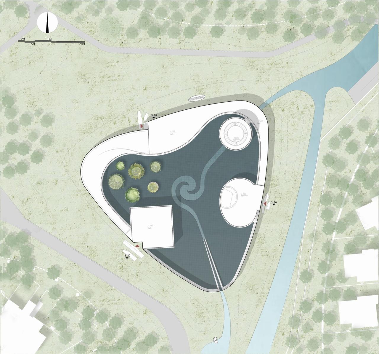 BIM建筑|独白美术馆 / Wutopia Lab