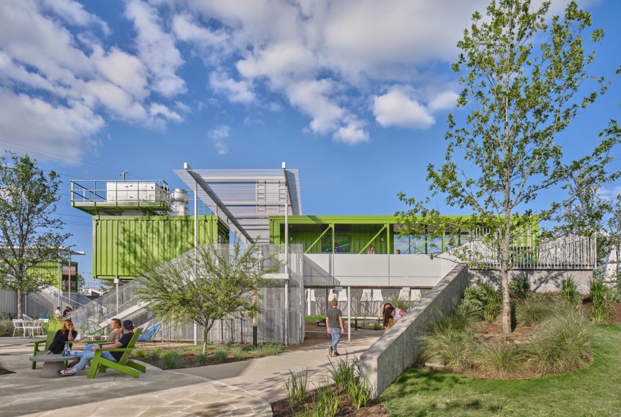 BIM建筑|帕默塘休闲中心 The Pitch / Mark Odom Studio