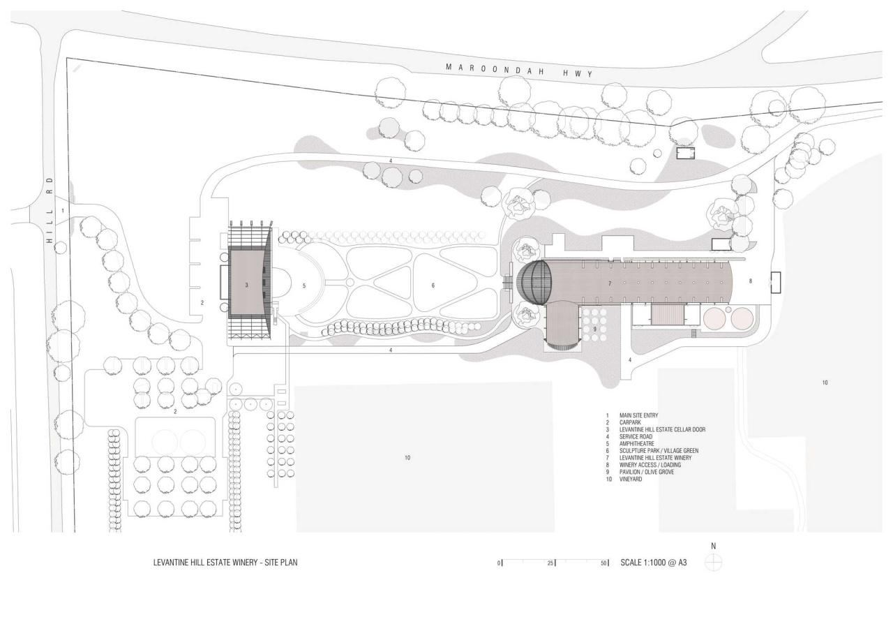 BIM建筑|Levantine Hill Estate酒庄 / Fender Katsalidis Architects