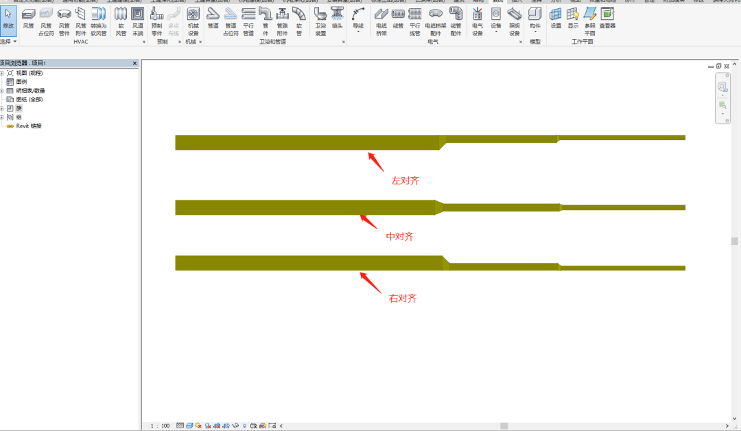BIM技巧|Revit暖通风管怎么画？Revit暖通风管的绘制过程