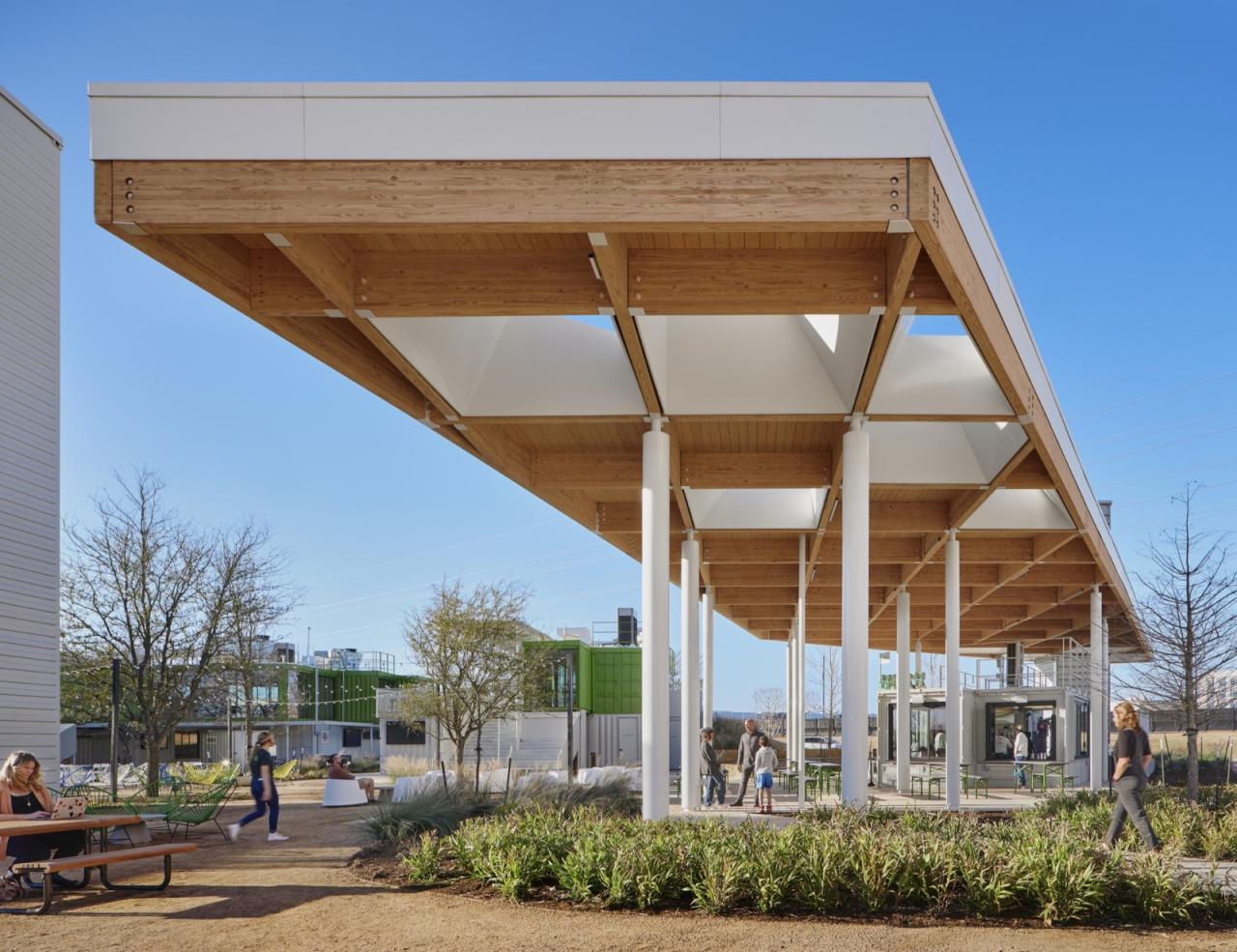 BIM建筑|帕默塘休闲中心 The Pitch / Mark Odom Studio