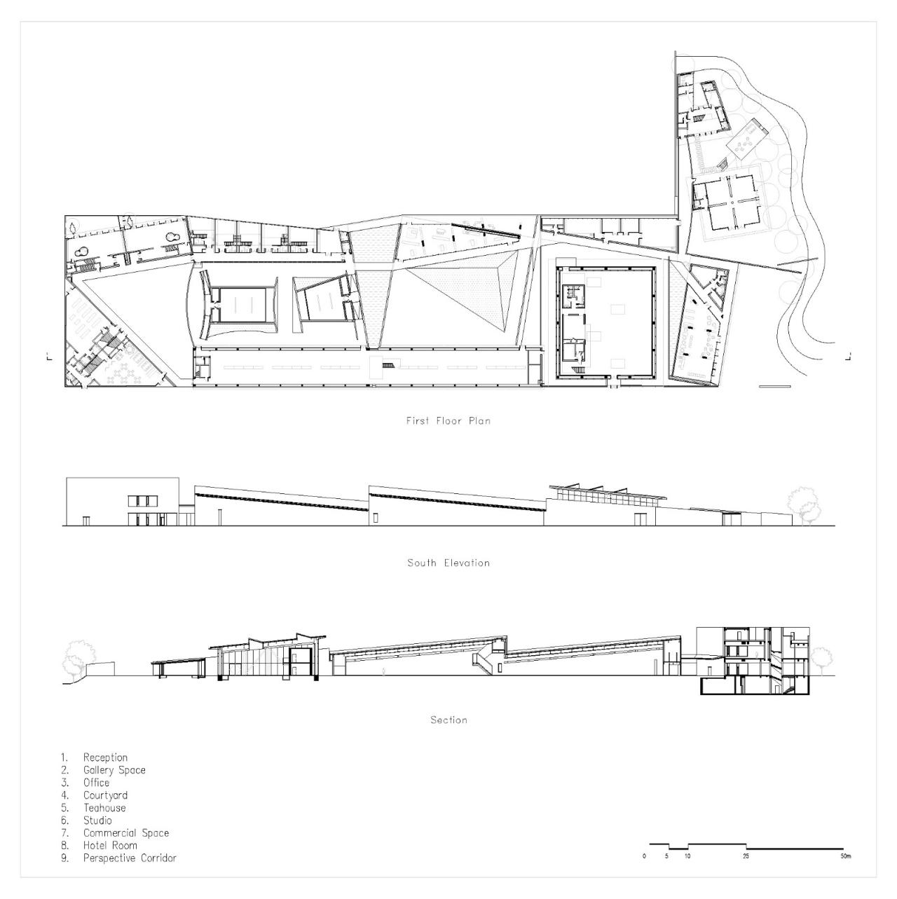 BIM建筑|未名美术馆 / 非常建筑