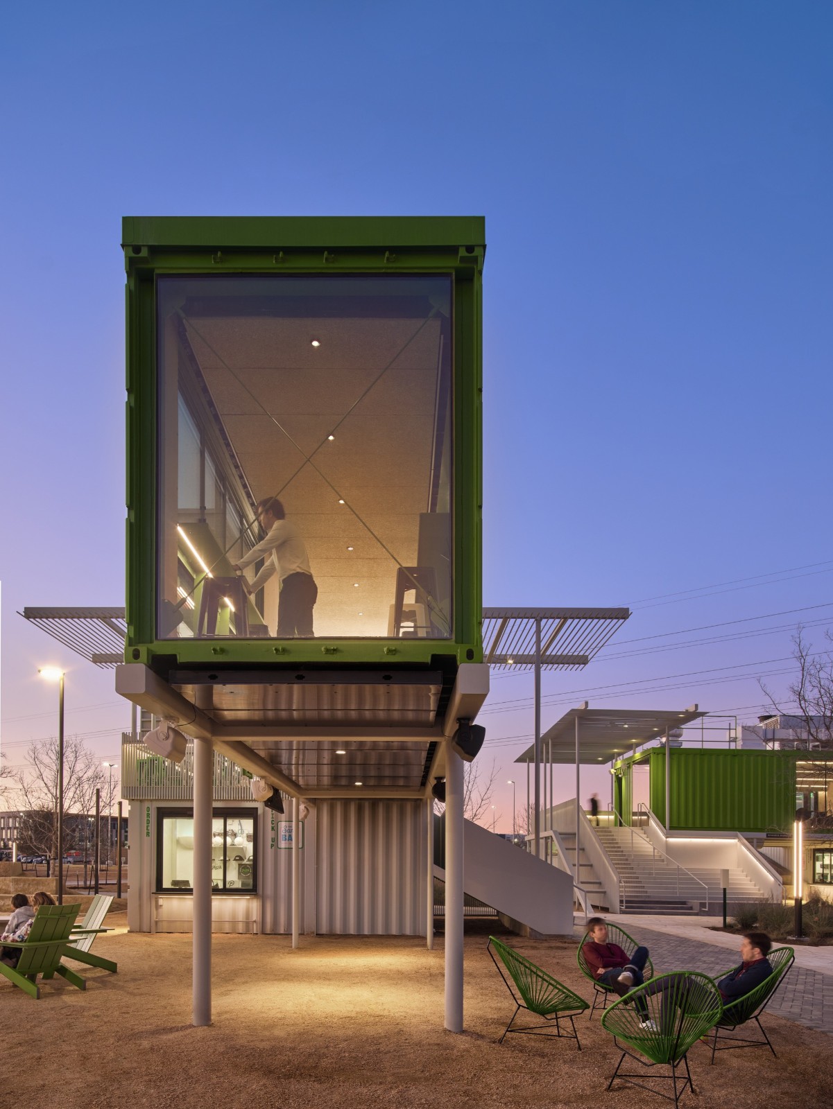 BIM建筑|帕默塘休闲中心 The Pitch / Mark Odom Studio