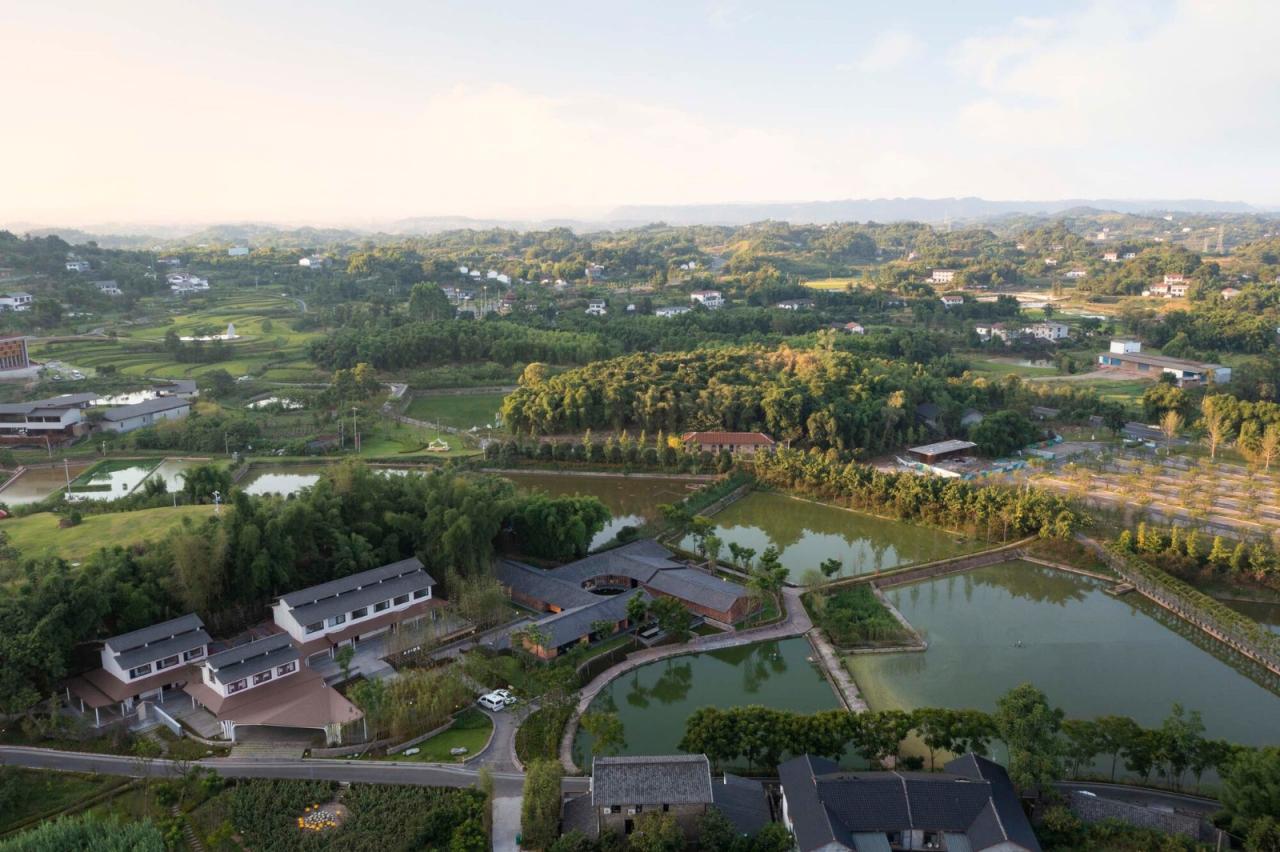 BIM建筑|山水柴院 / 米思建筑