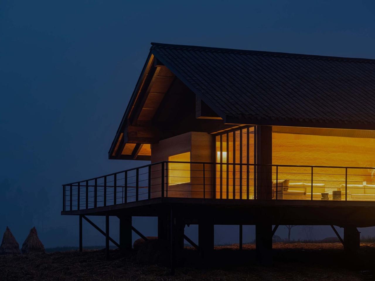 BIM建筑|峨眉山高桥小镇 / 超级平常空间设计