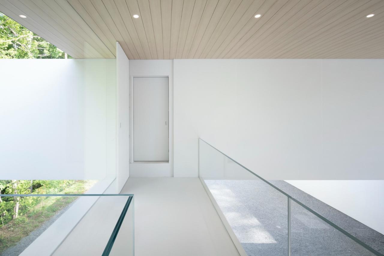 BIM建筑|日本长野极简酒店 Culvert，预制混凝土隧道 / nendo