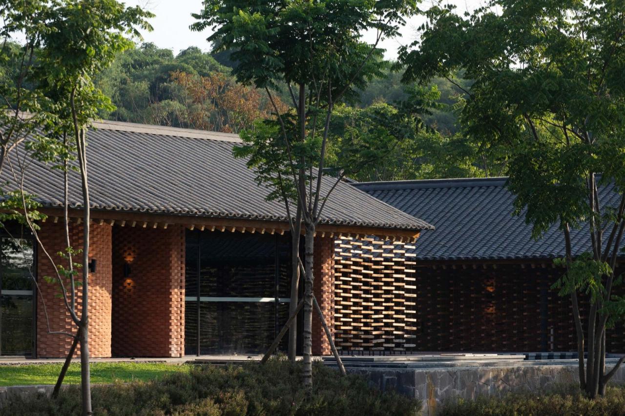 BIM建筑|山水柴院 / 米思建筑