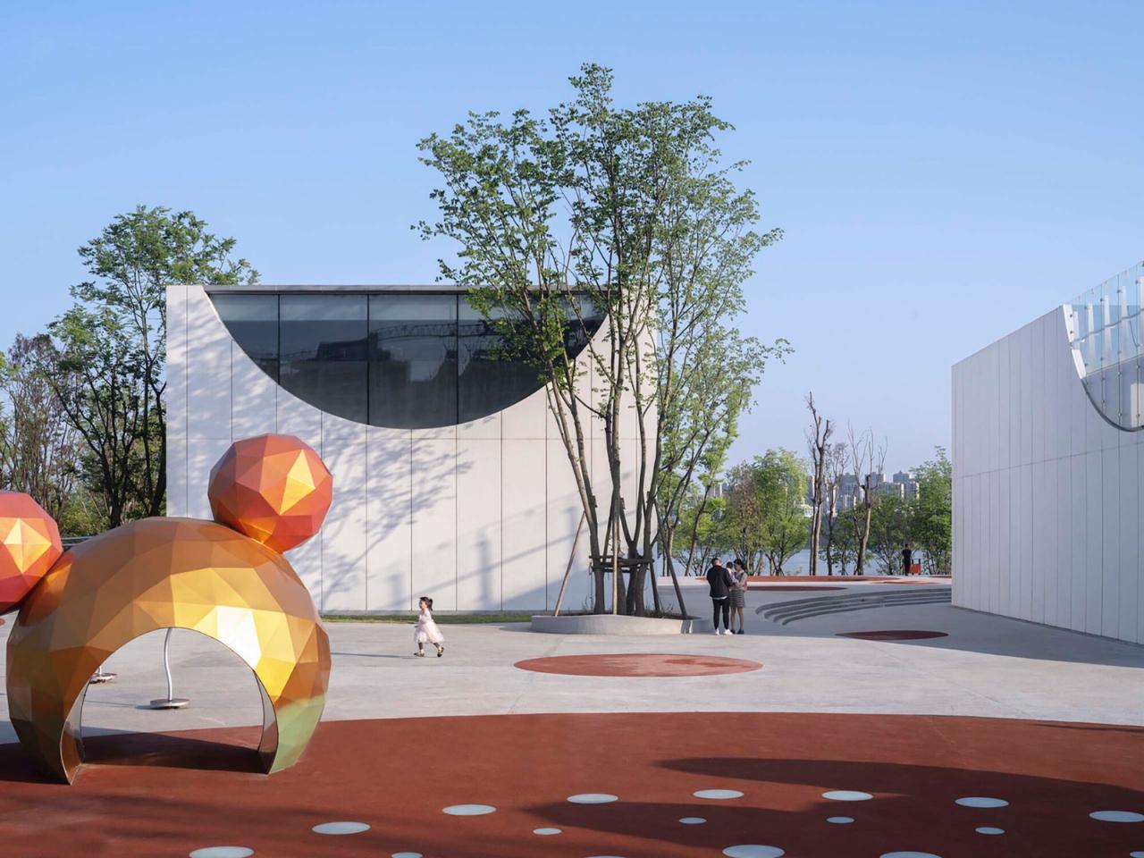 BIM建筑|方.fun 兴隆湖儿童艺术中心 / 相对建筑