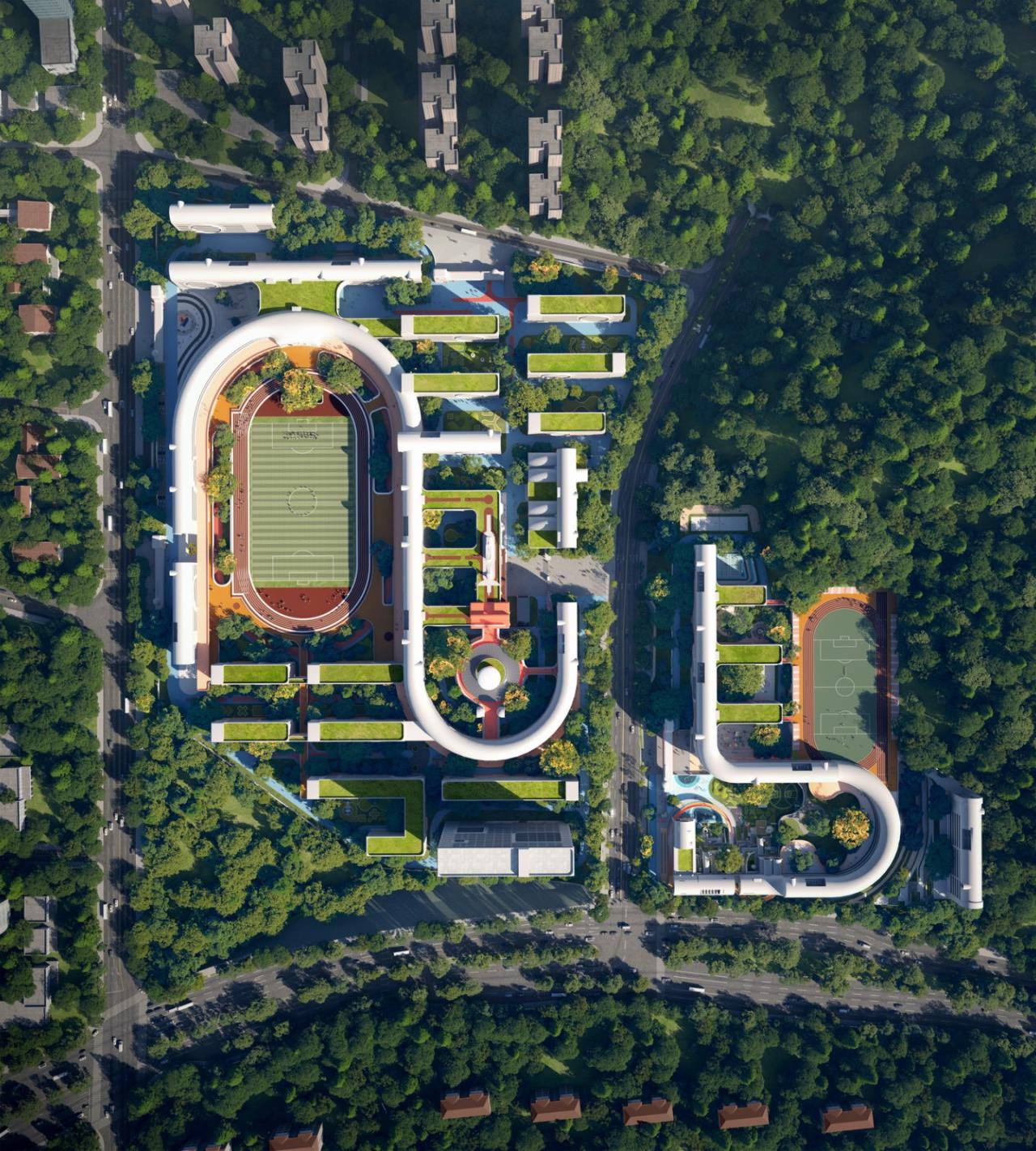 BIM建筑|未来者校园：西部（重庆）科学城未来校园国际竞赛 / 王俊宝DIKA