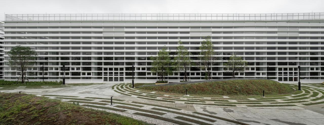 BIM建筑|扇形展开，泰国吞武里校园 SISB / Plan Architect