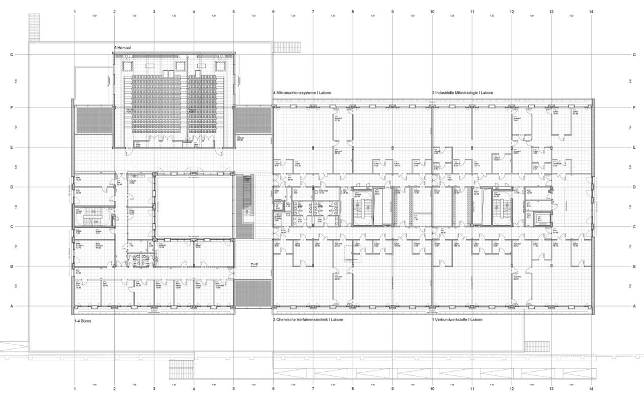 BIM建筑|慕尼黑工业大学可持续化学楼 / Schuster Pechtold Schmidt Architekten