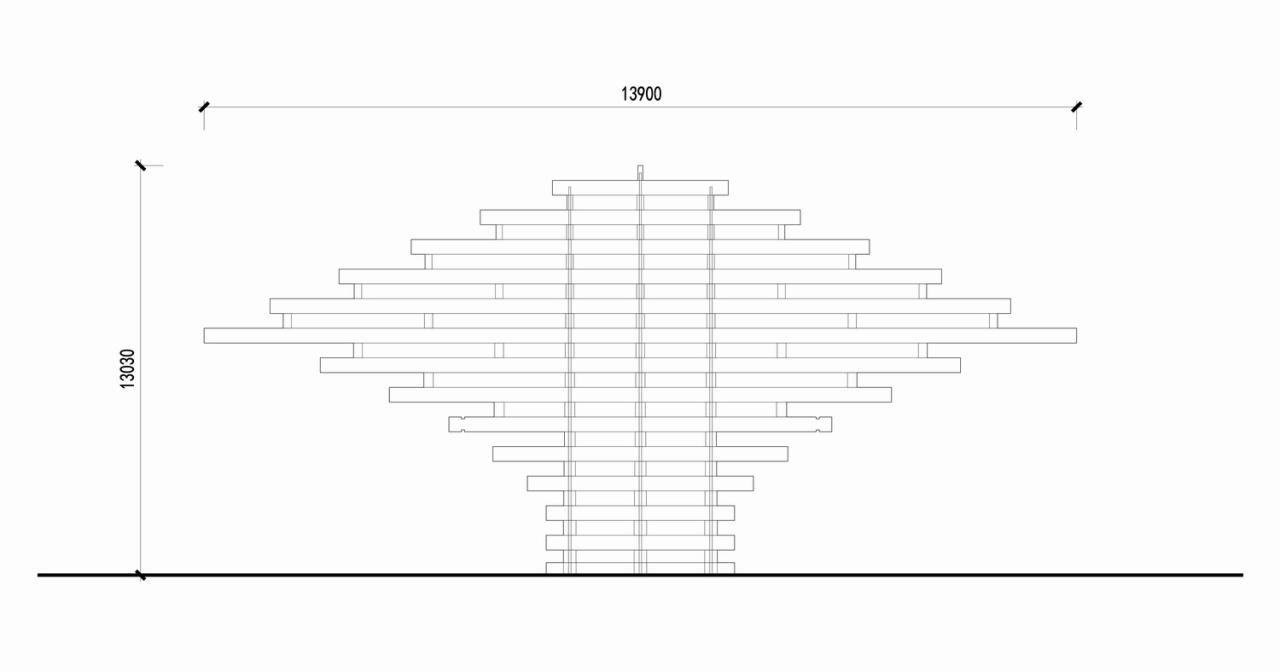 BIM建筑|昆明草海文星楼公园项目 / XAA建筑事务所詹涛工作室