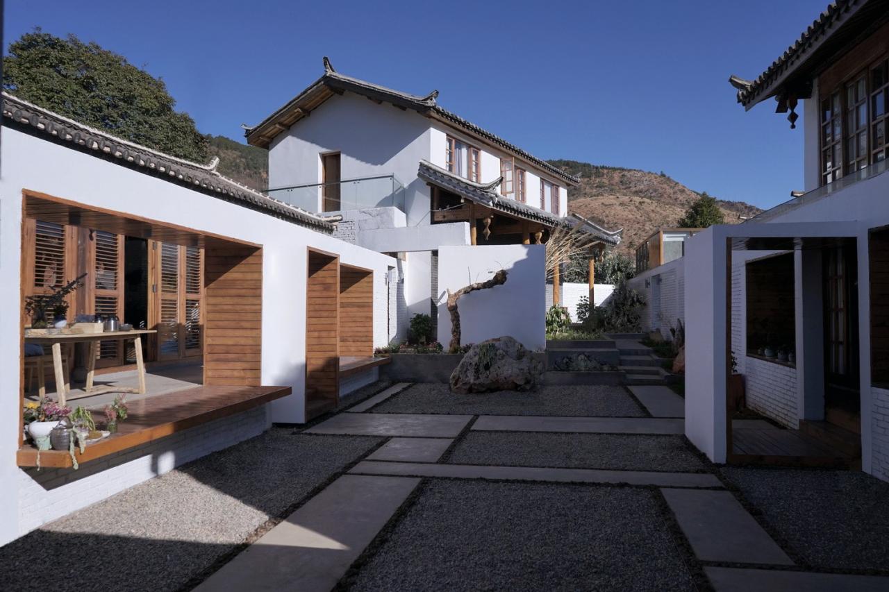 BIM建筑|建造：立足于现实-村里的隐山岚 / 合造社