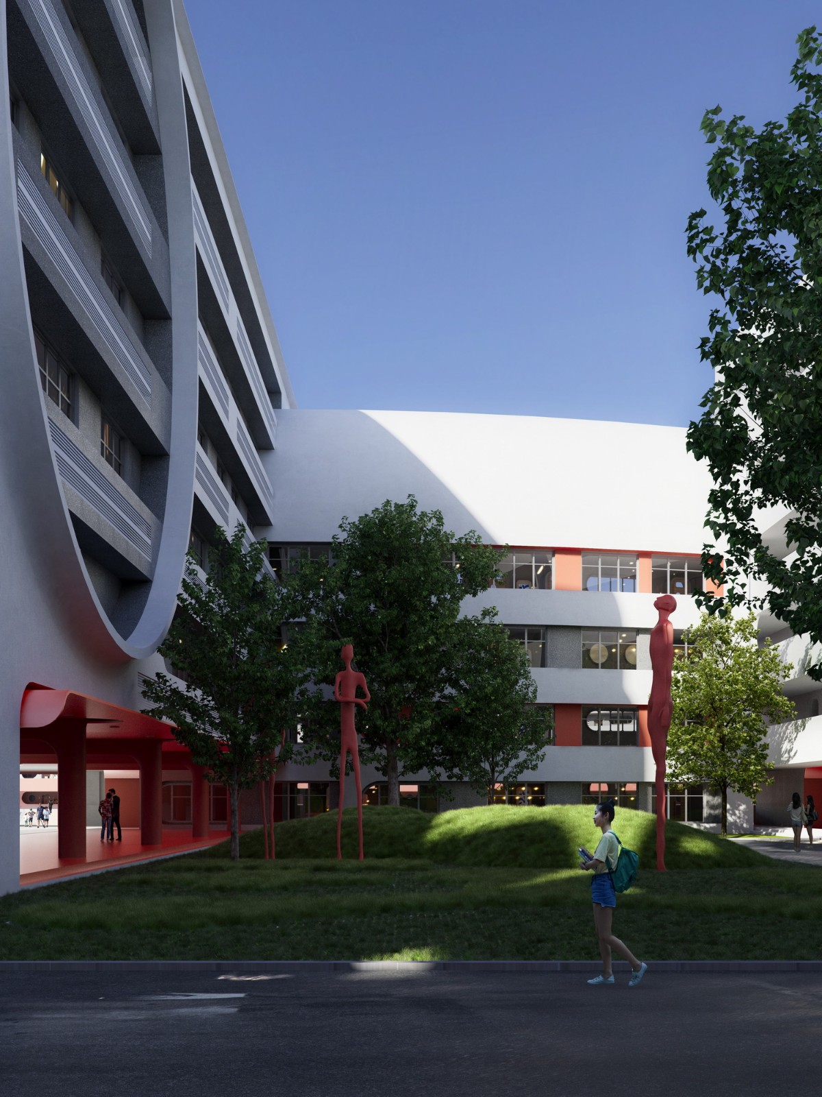 BIM建筑|未来者校园：西部（重庆）科学城未来校园国际竞赛 / 王俊宝DIKA