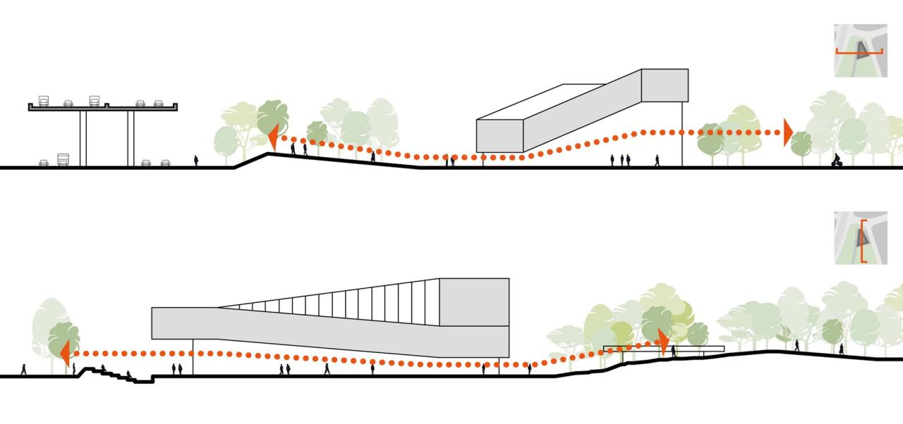 BIM建筑|绿谷艺术中心 / 山水秀建筑事务所