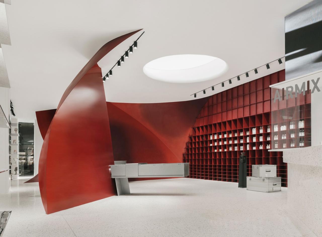 BIM建筑|AIRMIX生活方式概念店 / SpActrum谱观