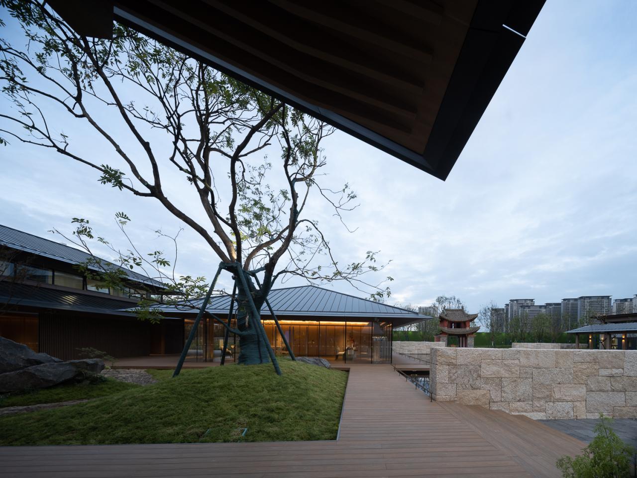 BIM建筑|昆明草海文星楼公园项目 / XAA建筑事务所詹涛工作室