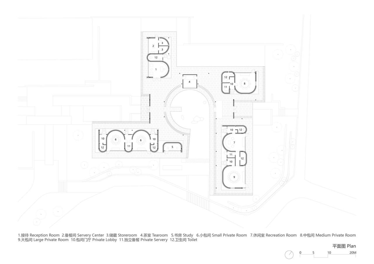 BIM建筑|山水柴院 / 米思建筑