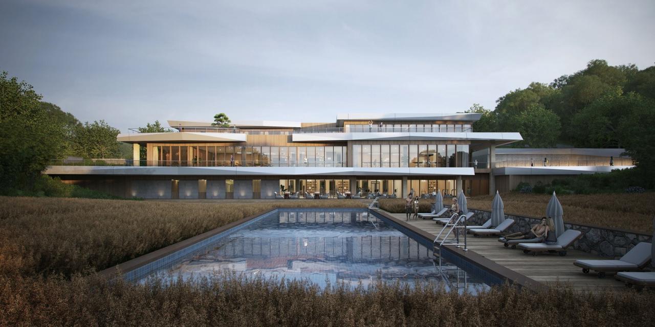 BIM建筑|归来兮桠溪庄园酒店综合接待中心 / 建识（北京）设计咨询有限公司