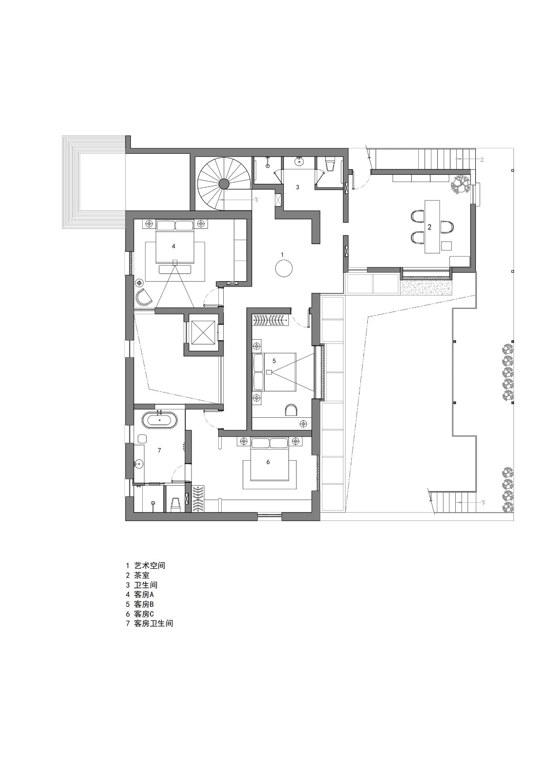 BIM建筑|传统当代化系列：观自在 · 城乡自宅 / TANZO天作王大泉