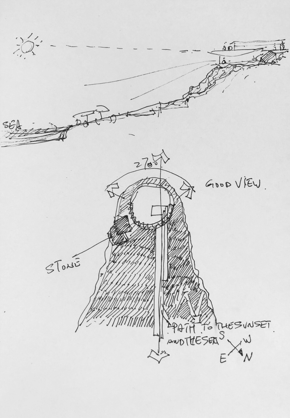 BIM建筑|悬崖上的海边书屋：惠州双月湾一滴水图书馆 / 三文建筑