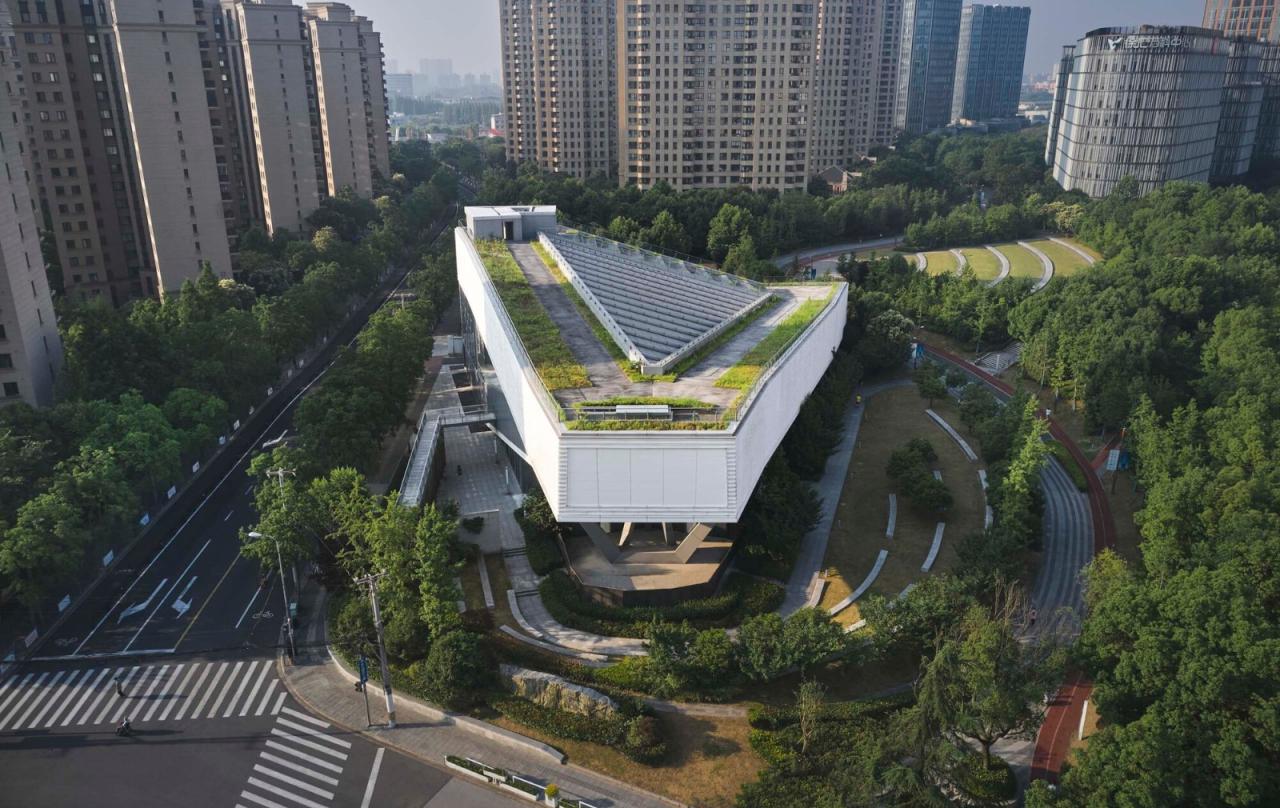 BIM建筑|绿谷艺术中心 / 山水秀建筑事务所