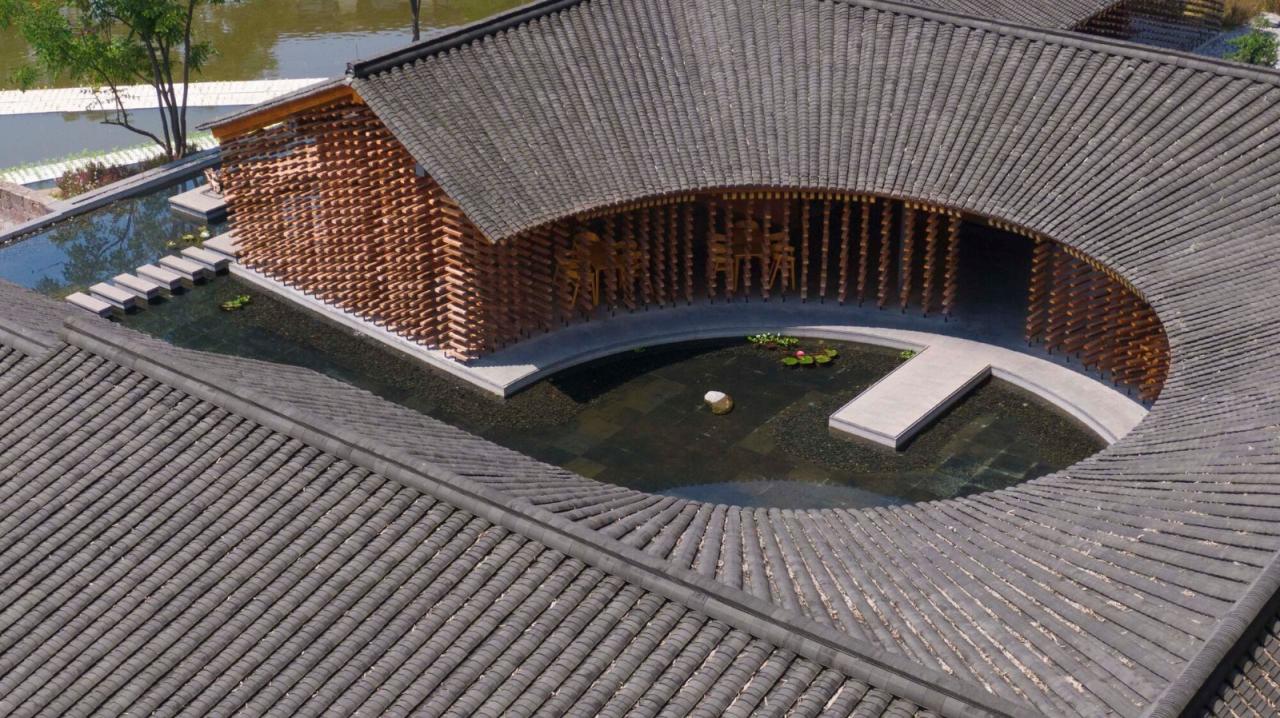 BIM建筑|山水柴院 / 米思建筑