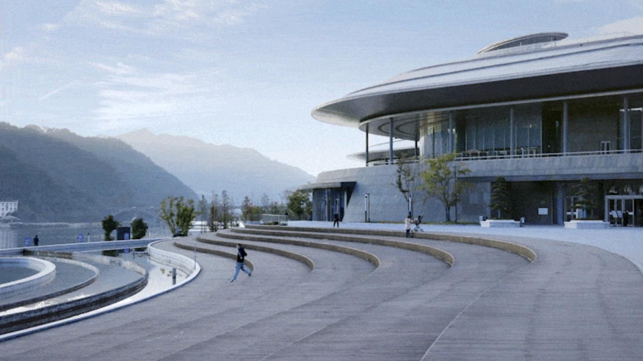 BIM建筑|建德市文化综合体：对话山水的市民空间 / goa作品