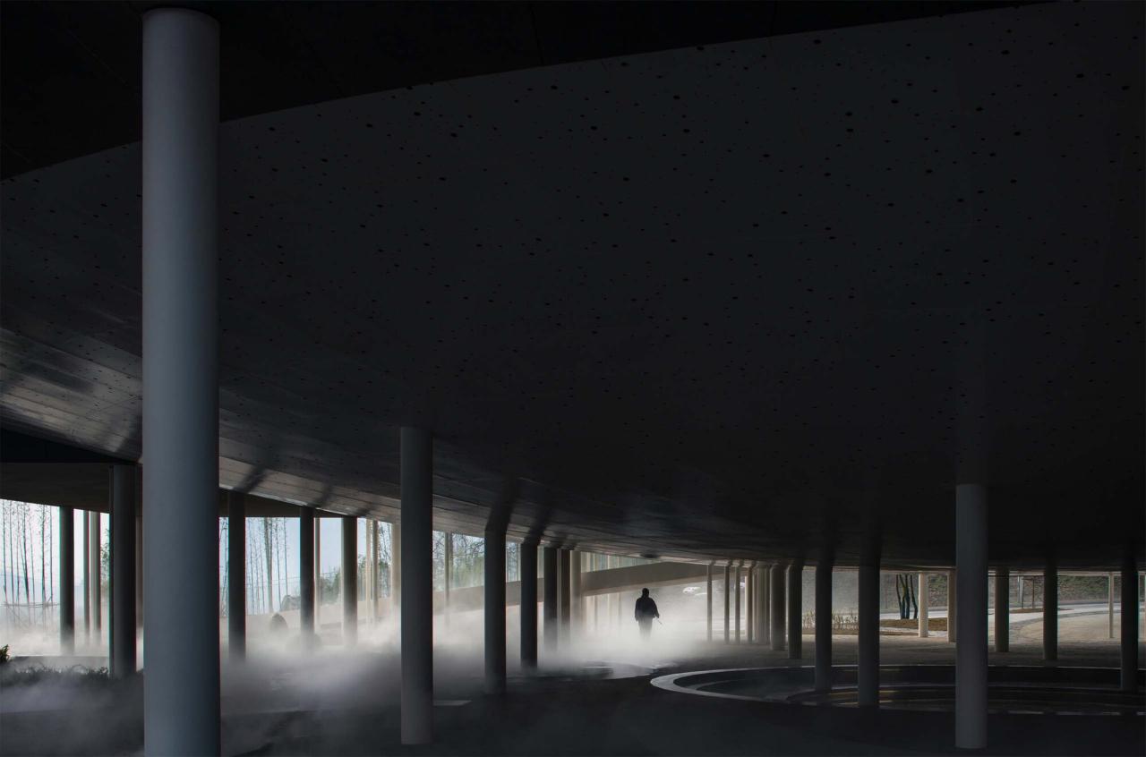 BIM建筑|卧云台 / 小隐建筑