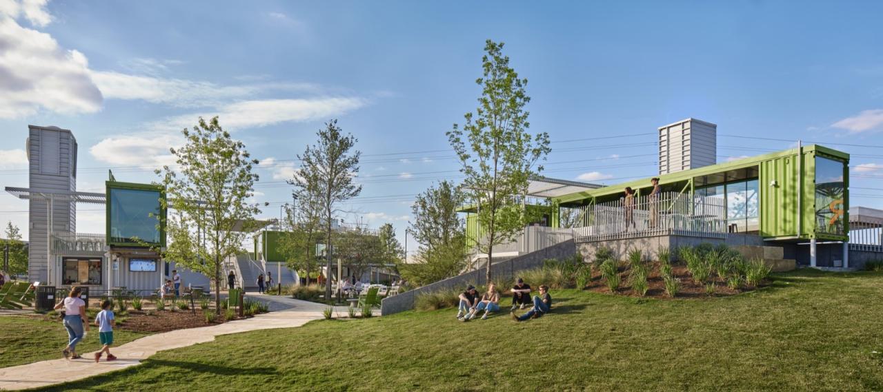 BIM建筑|帕默塘休闲中心 The Pitch / Mark Odom Studio