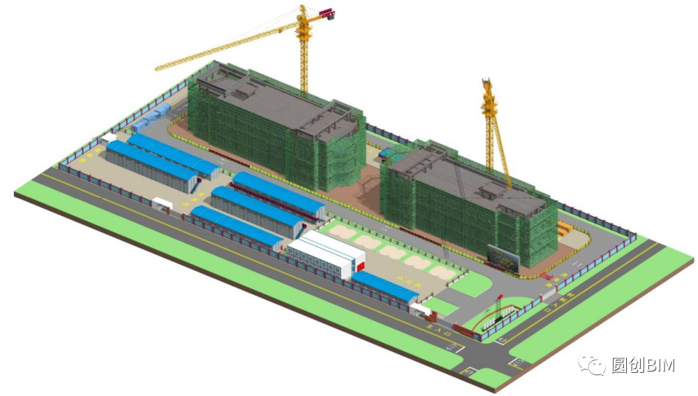 BIM技巧|Revit场地布置怎么做？Revit三维场地布置—建模材质及出图经验总结