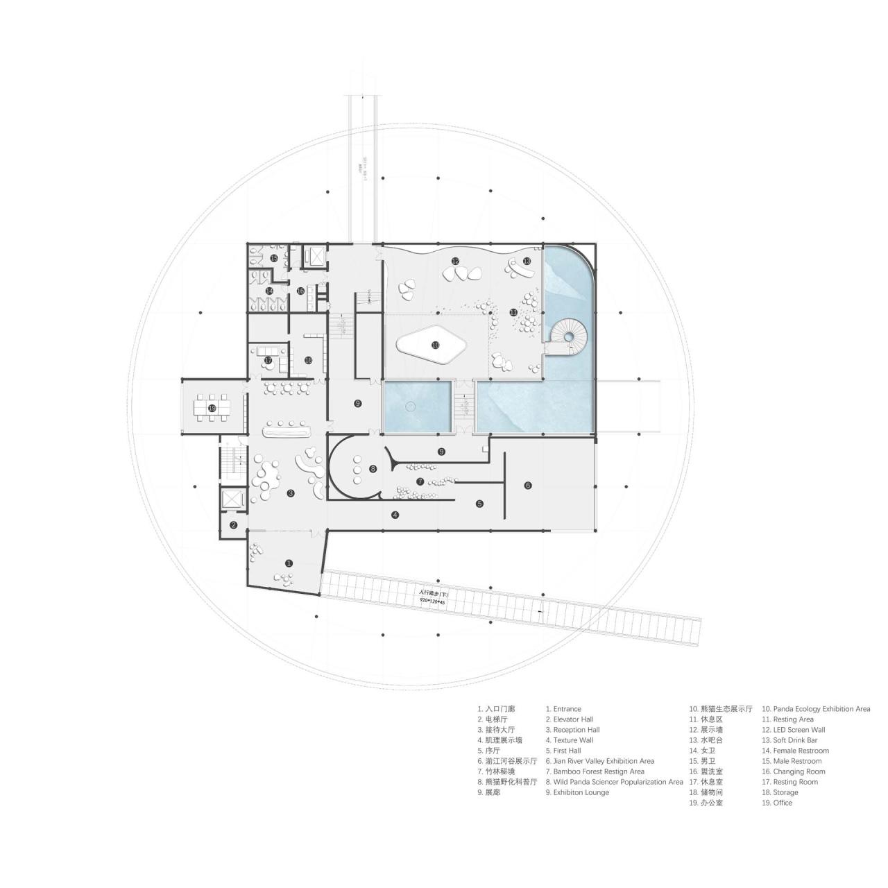 BIM建筑|卧云台 / 小隐建筑