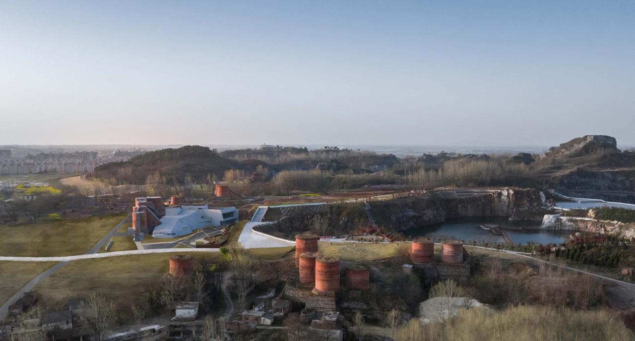 BIM建筑|濮公山地质（石灰矿）博物馆 / 华中科技大学建筑与城市规划学院李保峰教授工作室