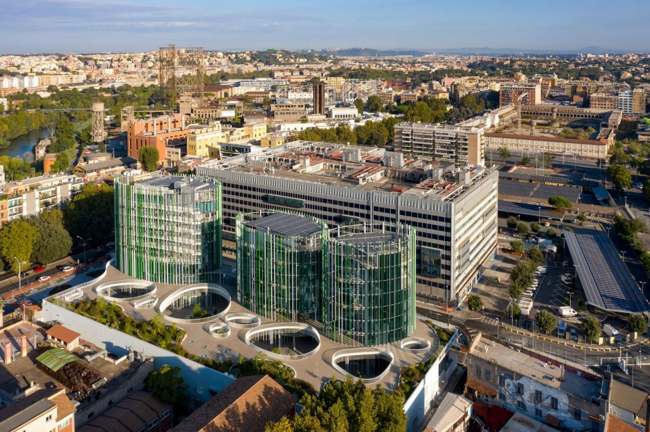 BIM建筑|工业区变身绿色校园：罗马第三大学新总部 / MCA建筑事务所